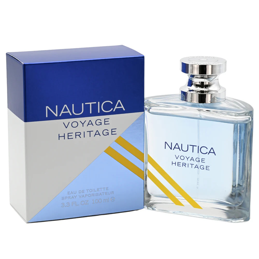 Voyage Heritage by Nautica cologne for men EDT 3.3 / 3.4 oz