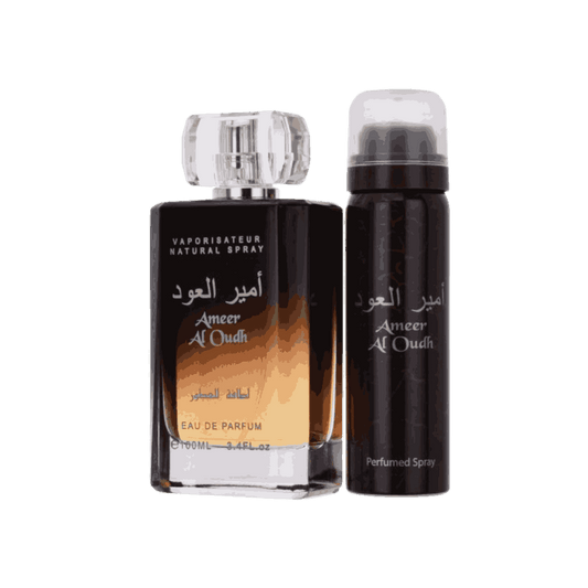 Pack of Ameer Al Oudh and Dalal perfume.