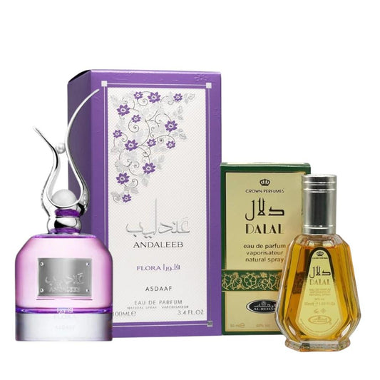 Asdaaf Andaleeb and Dalal perfume