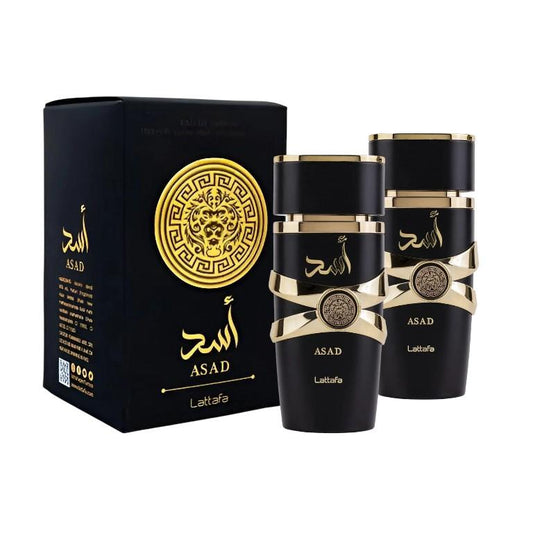 2 Pack of Lattafa Asad Perfume