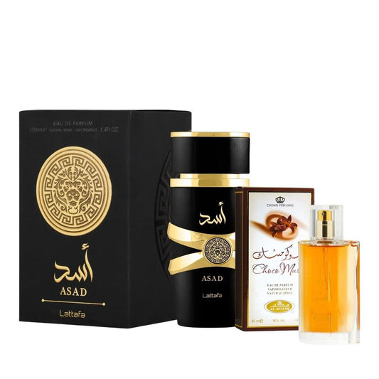 Asad and choco musk perfume