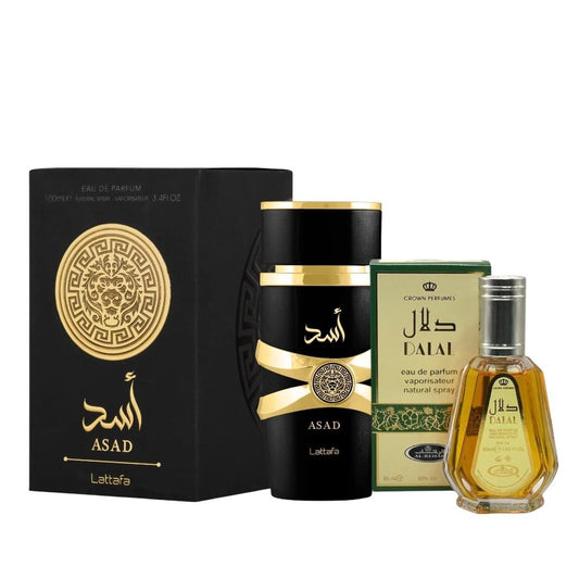 Asad Eau de Parfum and Dalal perfume