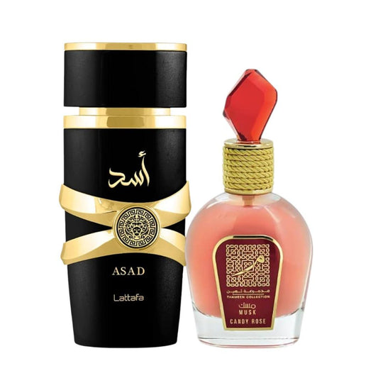 Asad and Musk Candy Rose EDP