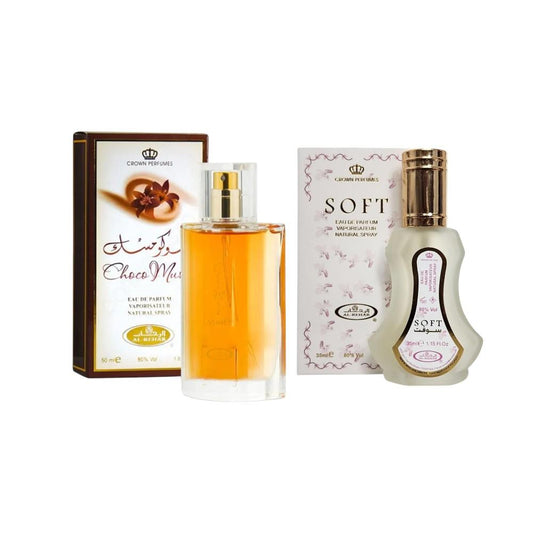 Al Rehab choco musk and soft perfume
