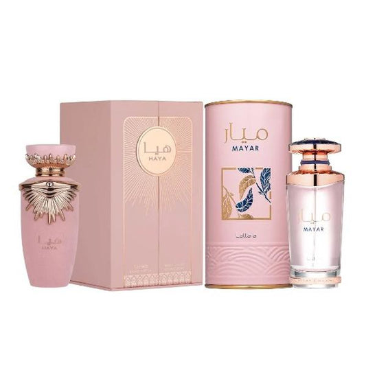 Pack of Mayar and Haya Perfumes