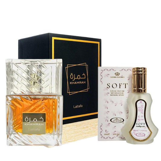 Khamrah EDP and Soft perfume