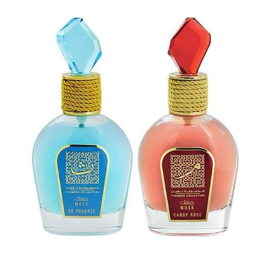 Pack of Musk Candy Rose and Musk So Poudree
