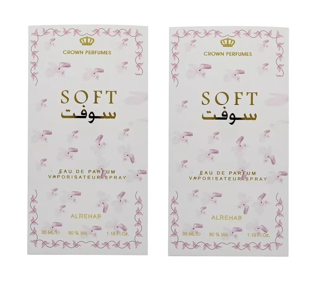 2 pack of Soft Eau de Parfum