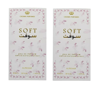 2 pack of Soft Eau de Parfum