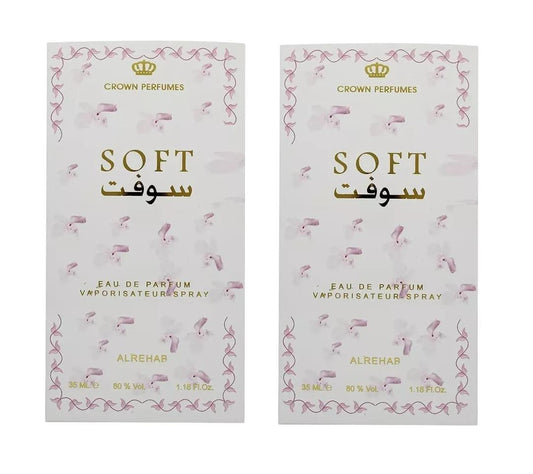 2 pack of Soft Eau de Parfum