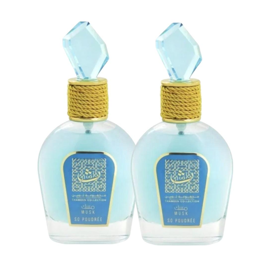 Pack of 2 Musk So Poudree Thameen Collection EDP