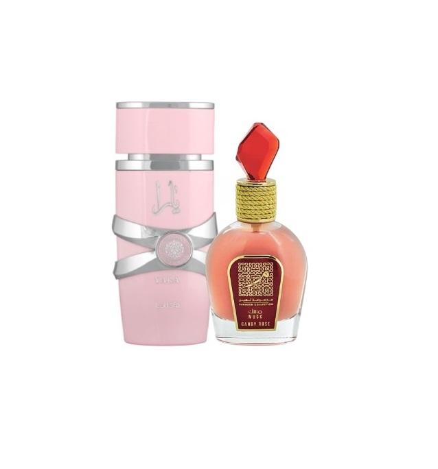 Yara for Women and Candy Rose perfume