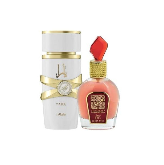 Yara Moi and Candy Rose EDP