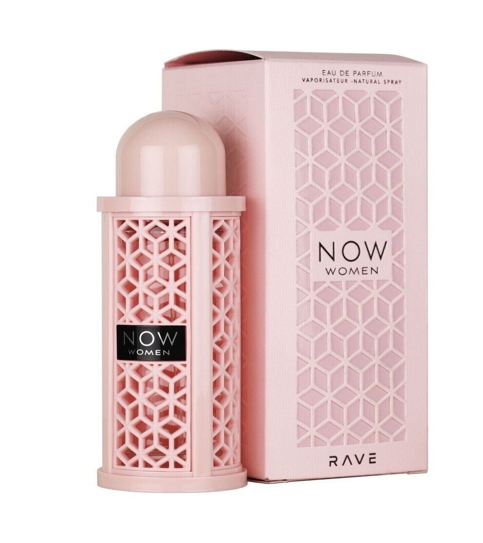 NOW woman perfume By RAVE 100ML 3.4 FL.OZ EAU DE Parfum Spray Original