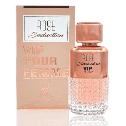 Maison Alhambra ROSE SEDUCTION 3.4 OZ VIP EDP POUR FEMME