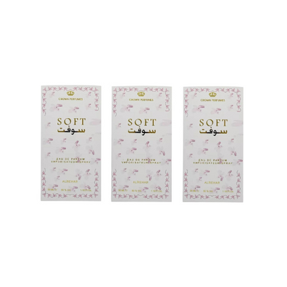 3 pack of Soft Eau de Parfum Spray