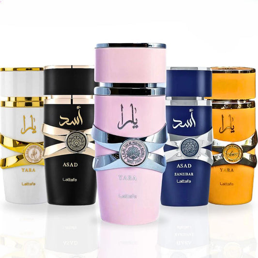 Yara Collection of 5 Piece Set - Yara, Yara Moi, Yara Tous, Asad, Asad Zanzibar