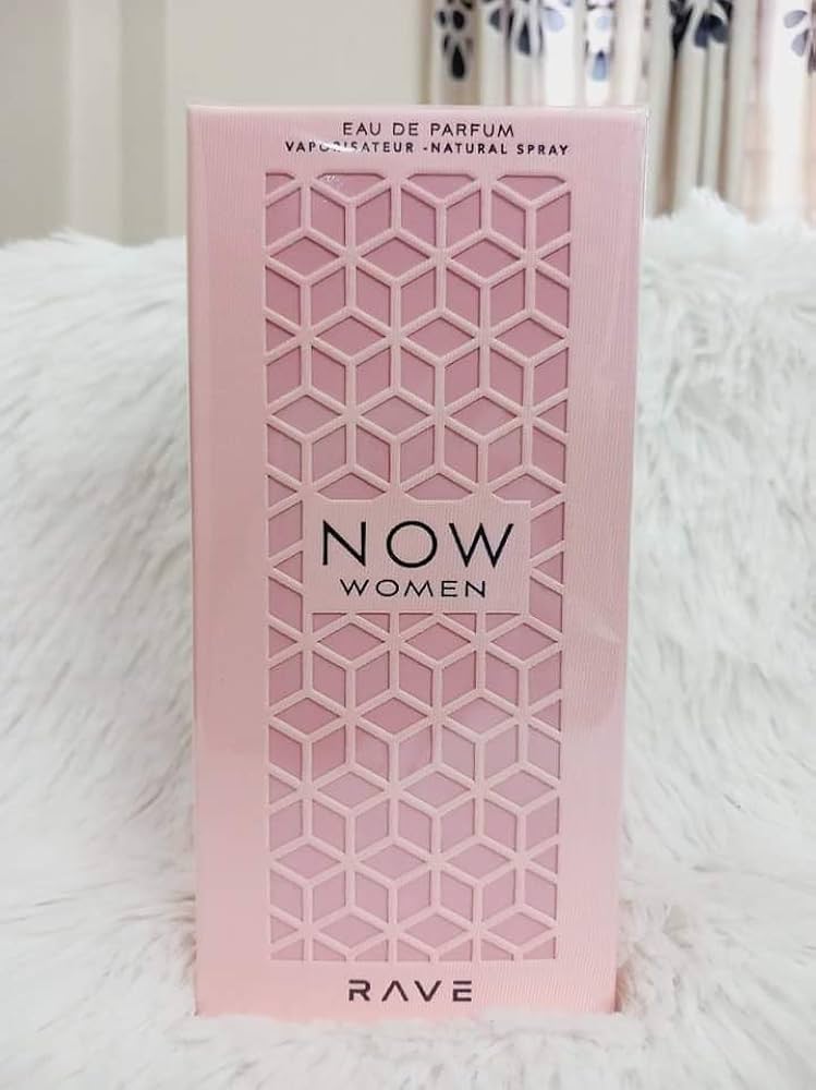 NOW woman perfume By RAVE 100ML 3.4 FL.OZ EAU DE Parfum Spray Original