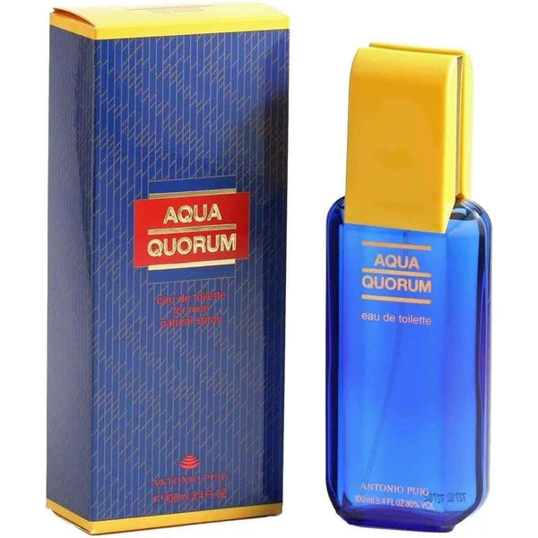 Aqua Quorum by Antonio Puig Cologne for Men EDT 3.3 / 3.4 oz .