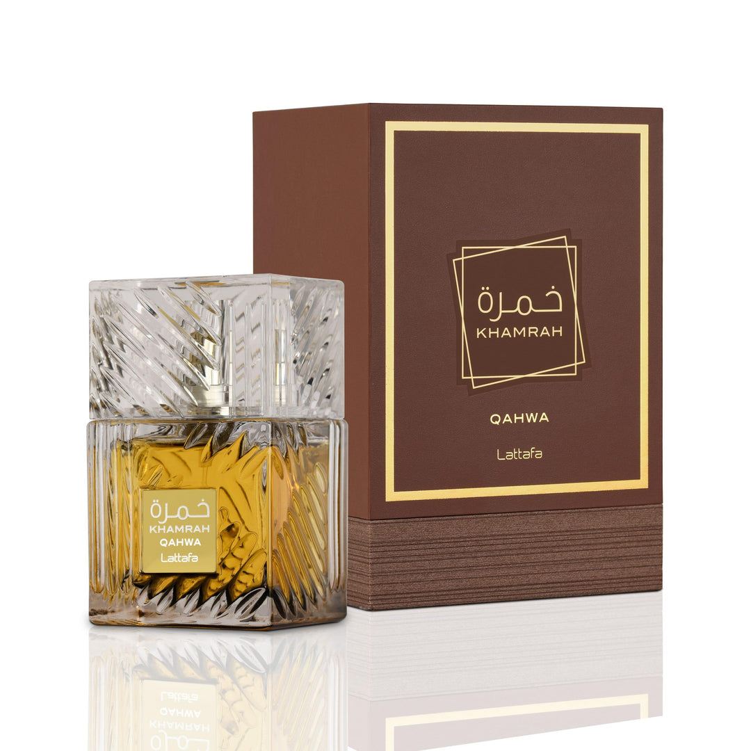 Lattafa Khamrah Qahwa  3.4 Ounce for Unisex Eau de Parfum Spray