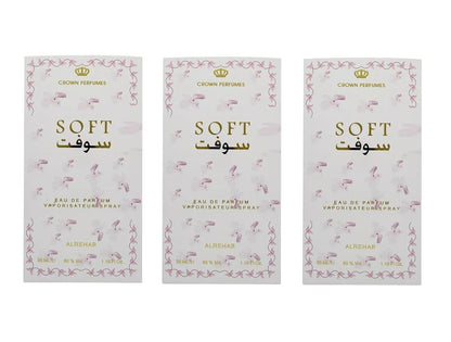 3 pack of Soft Eau de Parfum Spray