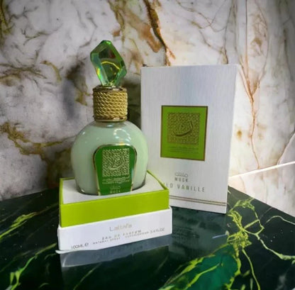 Pack of Thameen Collection Musk Wild Vanille and French Coffee Perfume.