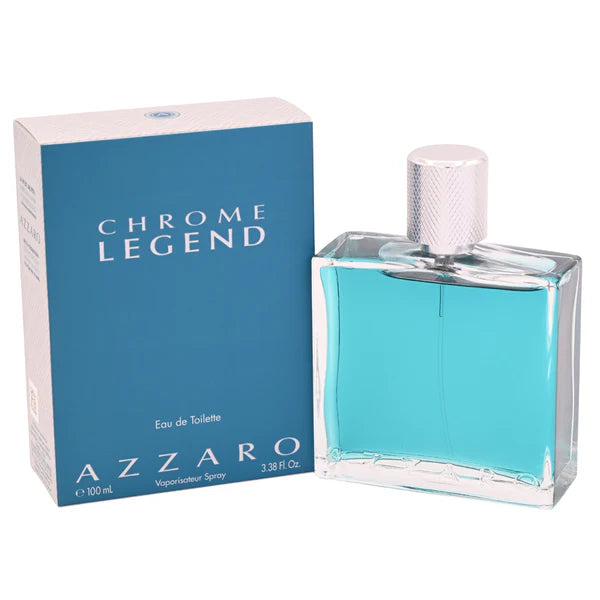 Chrome Legend by Azzaro Cologne for Men EDT 3.38 oz.