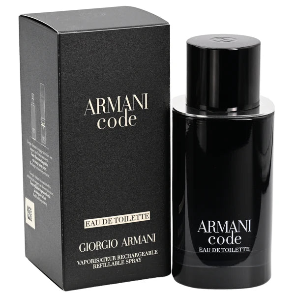 Armani Code (Refillable) EDT 2.5 oz