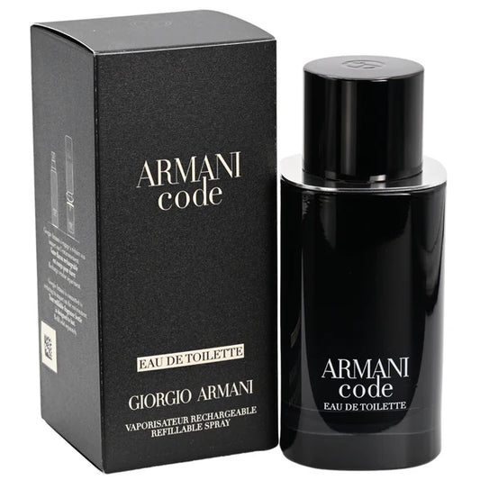 Armani Code (Refillable) EDT 2.5 oz