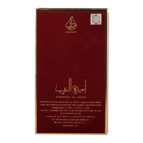 Asdaaf Ameerat Al Arab 3.4 Ounce Eau de Parfum Spray for Women