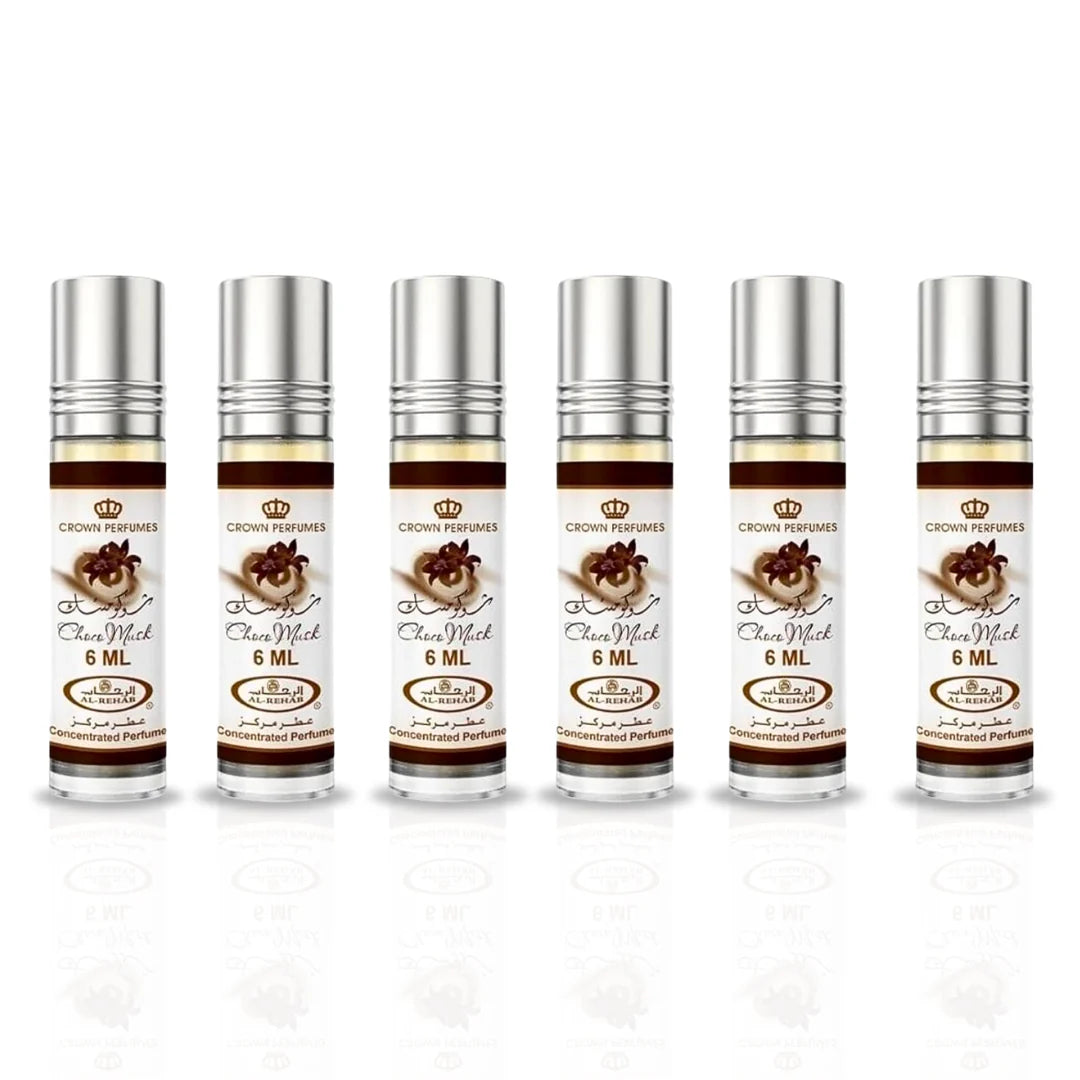 Choco Musk - 6ml (.2oz) Roll-on Perfume Oil by Al-Rehab (Box of 6)