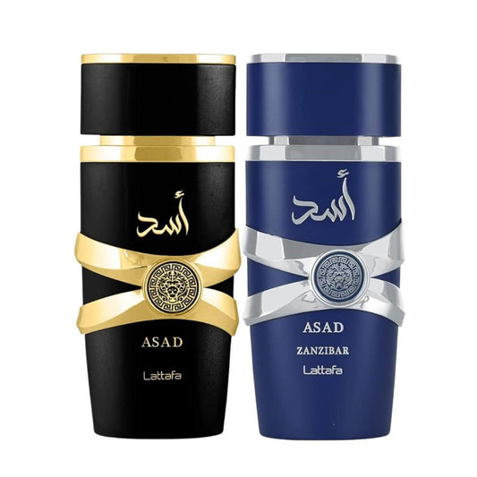 Lattafa Asad Zanzibar and Asad EDP
