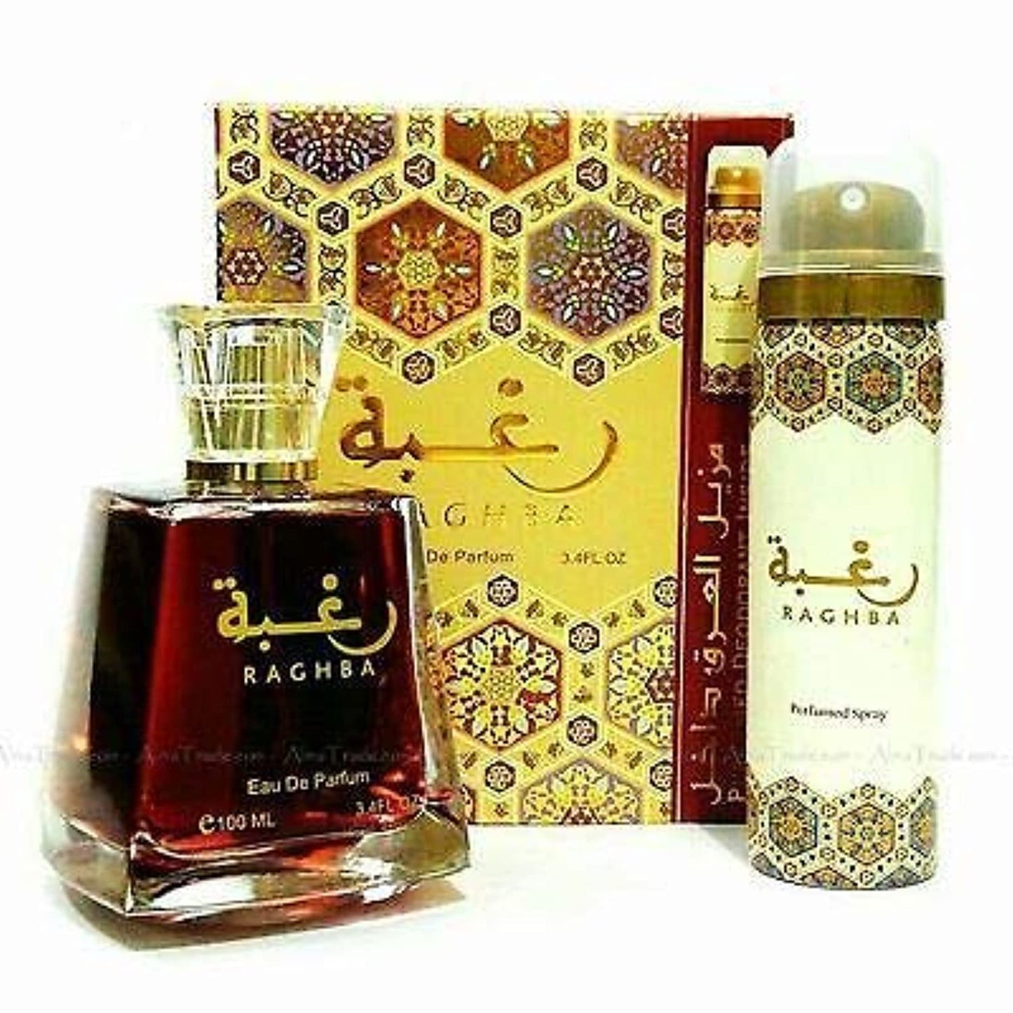 Lattafa Raghba with Deodorant
