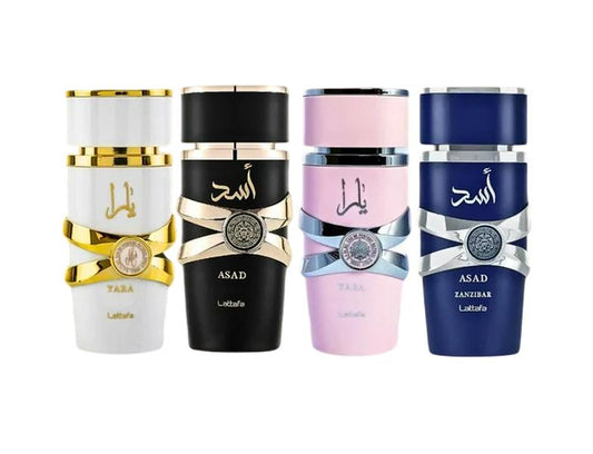 Yara Collection of 4 Piece Set - Yara, Yara Moi, Asad, Asad Zanzibar