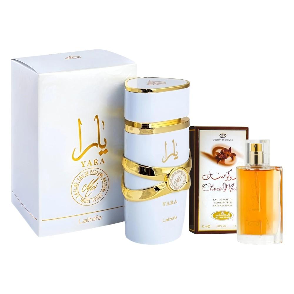 Pack of Yara Moi and Choco Musk