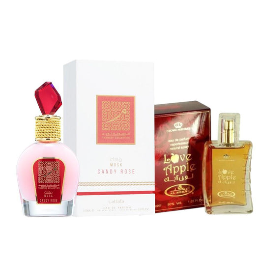 Pack of Musk Candy Rose Thameen Collection  and Love Apple