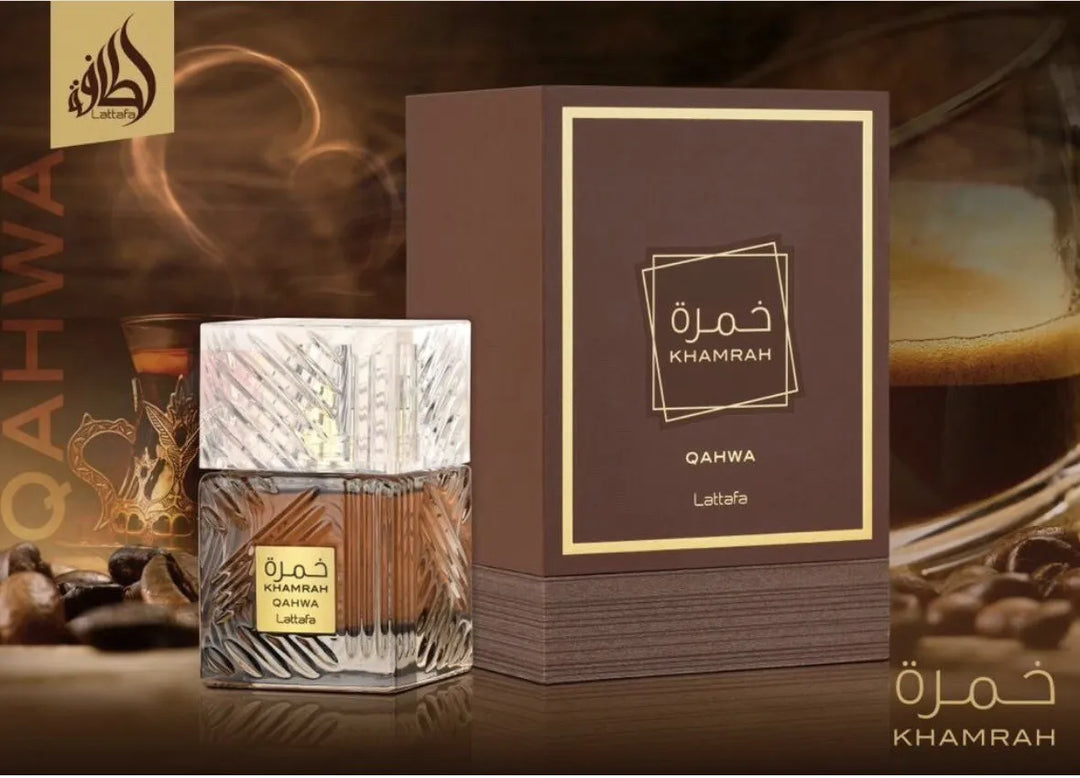 Lattafa Khamrah Qahwa  3.4 Ounce for Unisex Eau de Parfum Spray