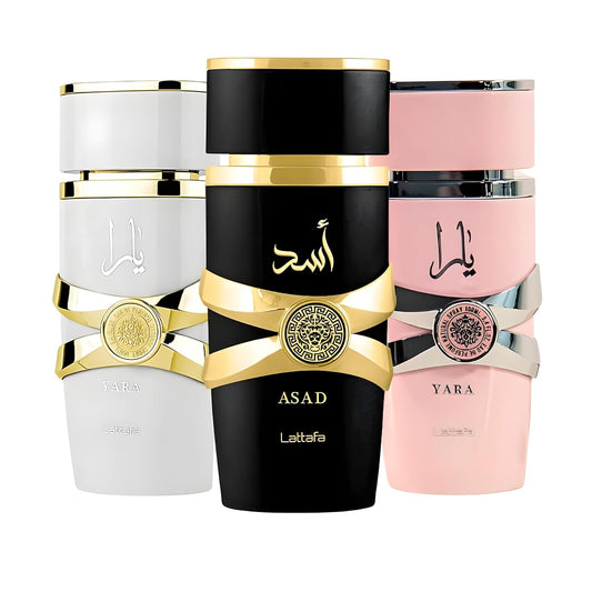 Yara Collection 3 Piece Set - Yara, Yara Moi, Asad, - EDP